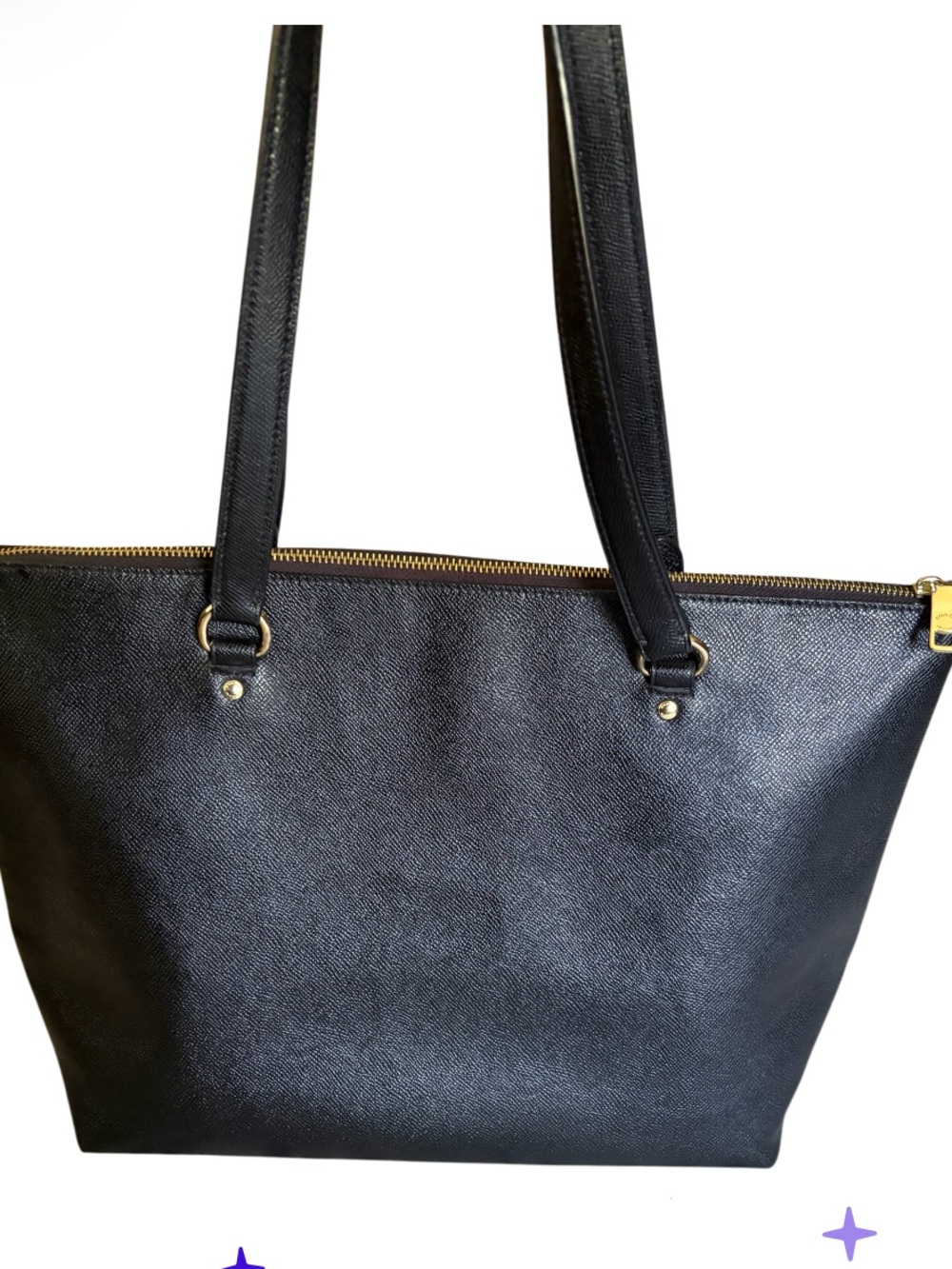 Coach Black Crossgrain Leather
Gallery Tote Bag - Picture 2 of 5